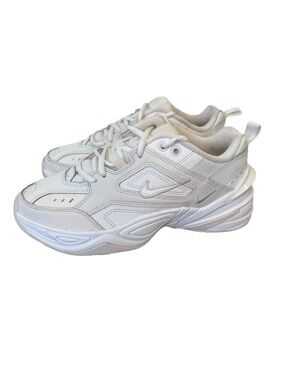 Nike M2K Tekno Summit White Sneakers Womens 7.5Chunky Retro 90s Style Futuristic